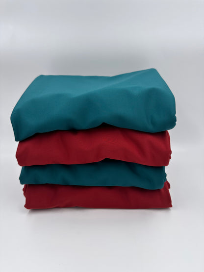 Solid Endurance Light Athletic Knit:  Biking Red (REPREVE)