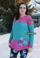 Cargar imagen en el visor de la galería, Brushed Jersey: Pink Woven Texture (grainline)