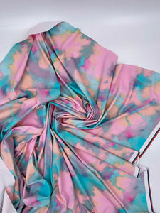 Swim Nylon: Tropical Tie Dye