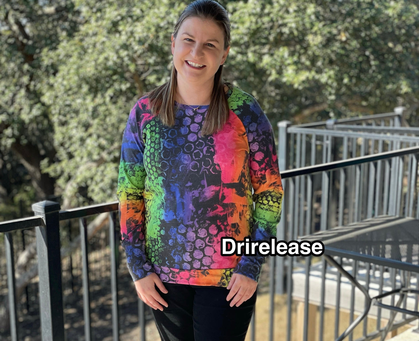 Brushed Jersey: Neon Dots (Remnant: 18")