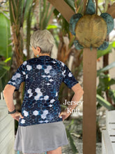Charger l&#39;image dans la galerie, Brushed Jersey: Blue Hexagons