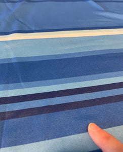 Brushed Jersey: Climate Stripes 1.5 Yard Panel (Flawed)