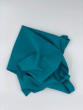 Load image into Gallery viewer, Solid Repreve Athletic Knit: Deep Lake (16.2 recycled bottles per yard)