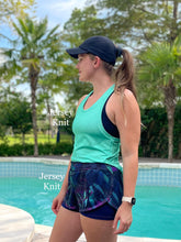 Load image into Gallery viewer, Jersey Knit: Mint Printed Woven Texture