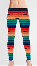 Load image into Gallery viewer, AK 265: Large Retro Stripes (cross grain)