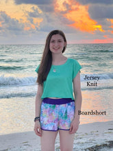Load image into Gallery viewer, Jersey Knit: Mint Printed Woven Texture