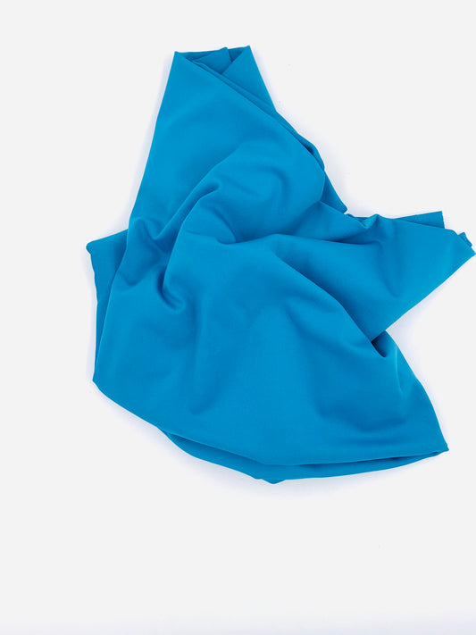 Solid Repreve Athletic Knit: Blue Raspberry (16.2 recycled bottles per yard)