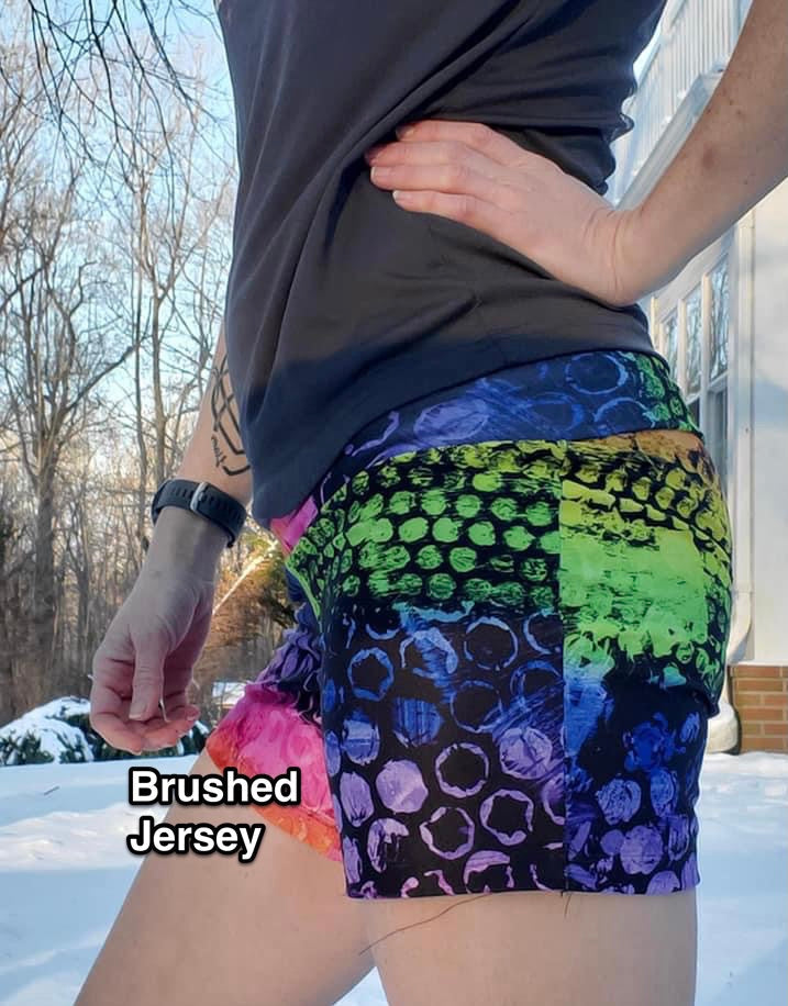 Brushed Jersey: Neon Dots (Remnant: 18")