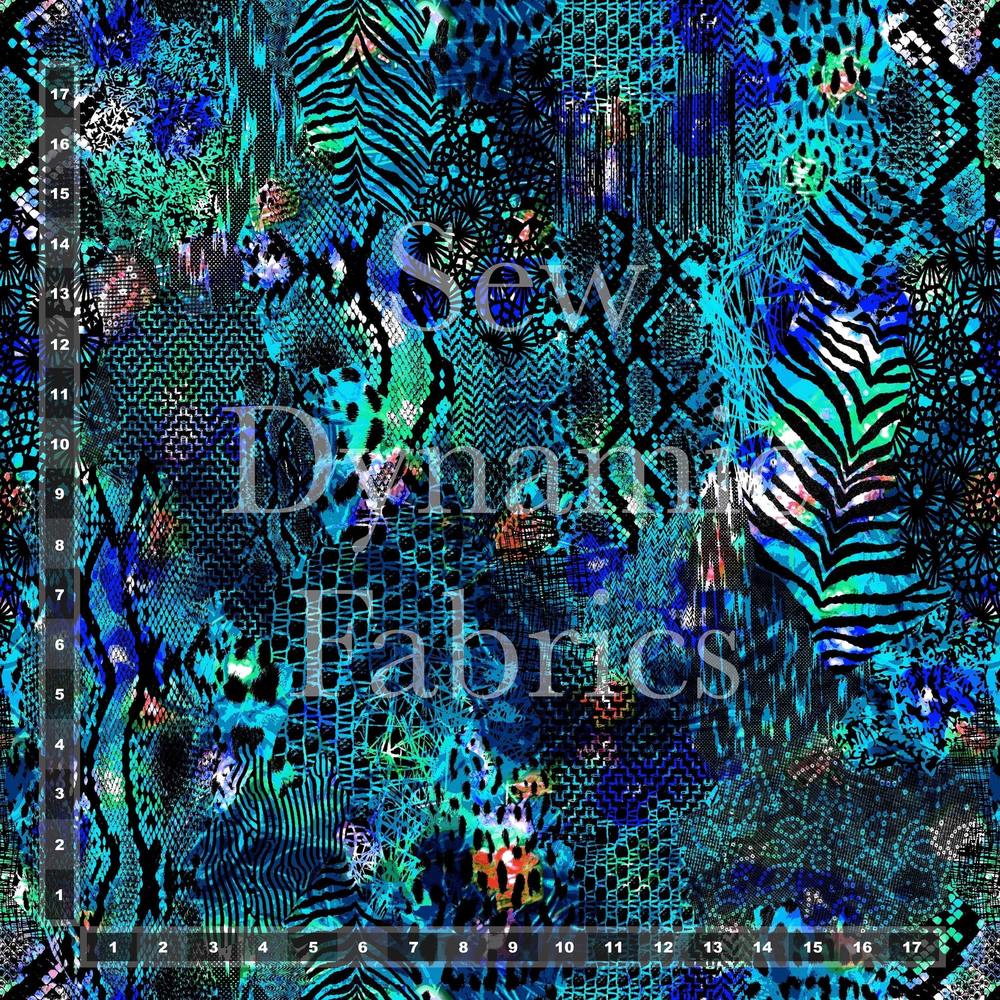 ABP: Digital Jungle (cross grain) – Sew Dynamic Fabrics