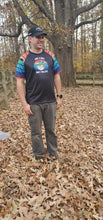 Load image into Gallery viewer, AK 265: Large Retro Stripes (cross grain)