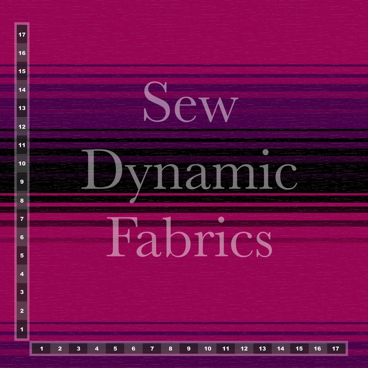 Brushed Jersey: Pink/Purple Stripes (Remnant: 35")
