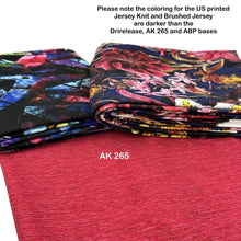 Load image into Gallery viewer, Brushed Jersey: Raspberry Printed Woven Texture