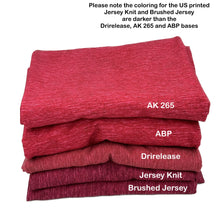 Load image into Gallery viewer, Brushed Jersey: Raspberry Printed Woven Texture