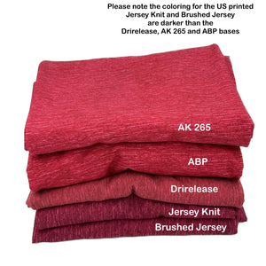 Brushed Jersey: Raspberry Printed Woven Texture