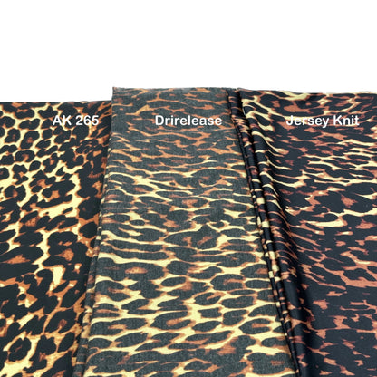 Jersey Knit: Leopard