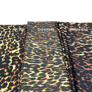 Jersey Knit: Leopard