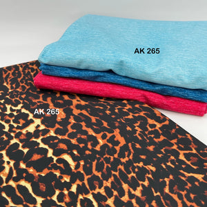 Jersey Knit: Leopard