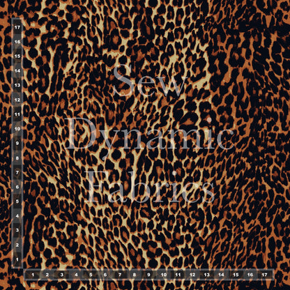 Jersey Knit: Leopard
