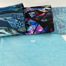 Load image into Gallery viewer, Jersey Knit: Tropical Splash Printed Woven Texture